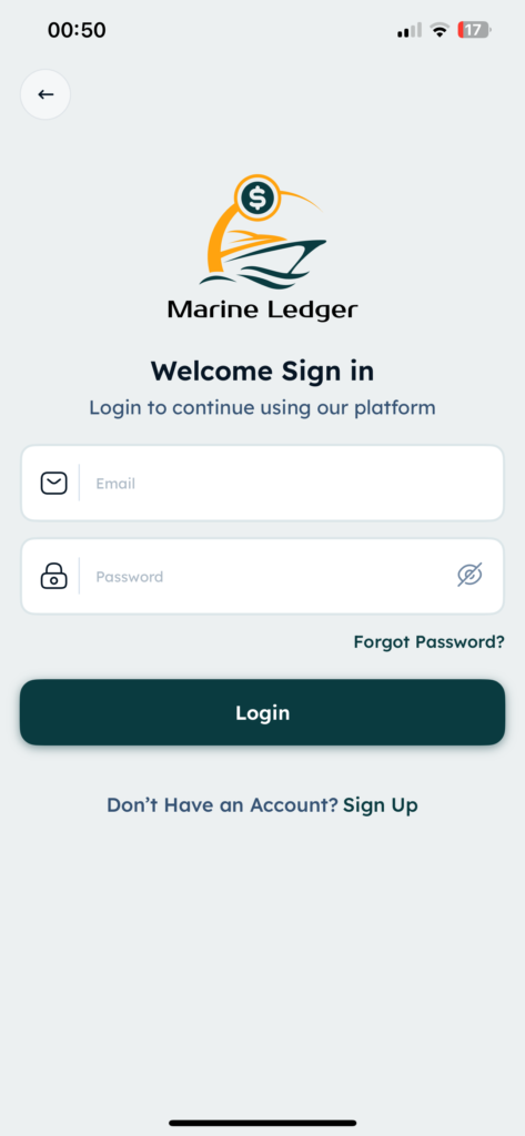 marine ledger app
