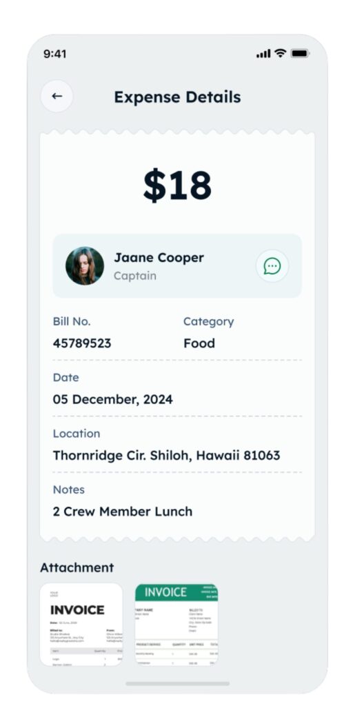 Expenses Invoice